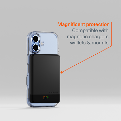 Magnetic Clear Case for iPhone 17