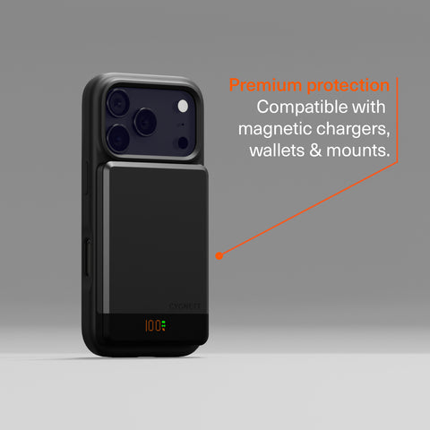 Magnetic Silicone Case for iPhone 17 Pro