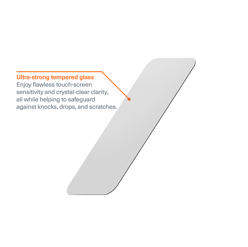Glass Screen Protector For iPhone 17 & 16 Pro