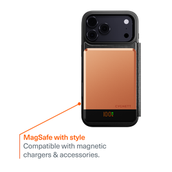 Magnetic Leather Wallet Case for iPhone 17 Pro Max