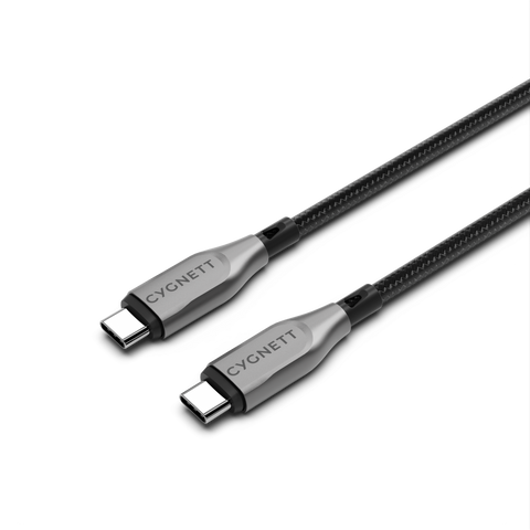 Armoured USB-C To USB-C Cable - Black  50cm