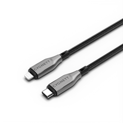 Lightning To USB-C Cable - Black  2m