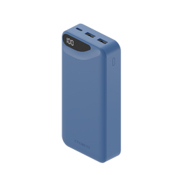 20,000 mAh Power Bank - Blue