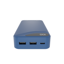 20,000 mAh Power Bank - Blue