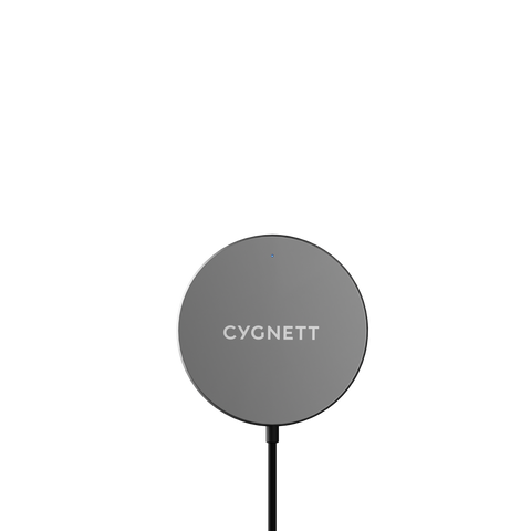 Magnetic Wireless Charging Cable - Black 1.2M