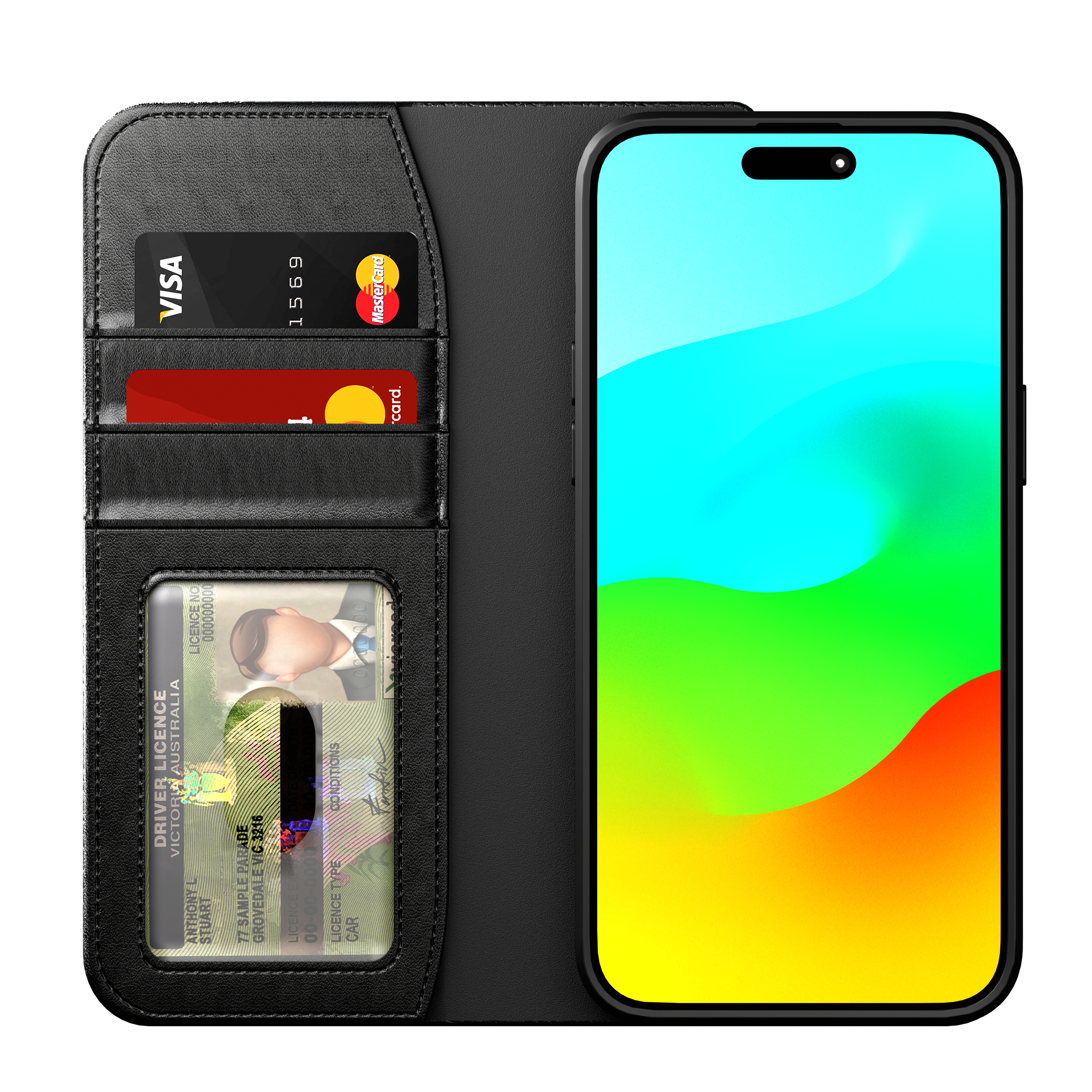 iPhone 15 Plus Wallet Case