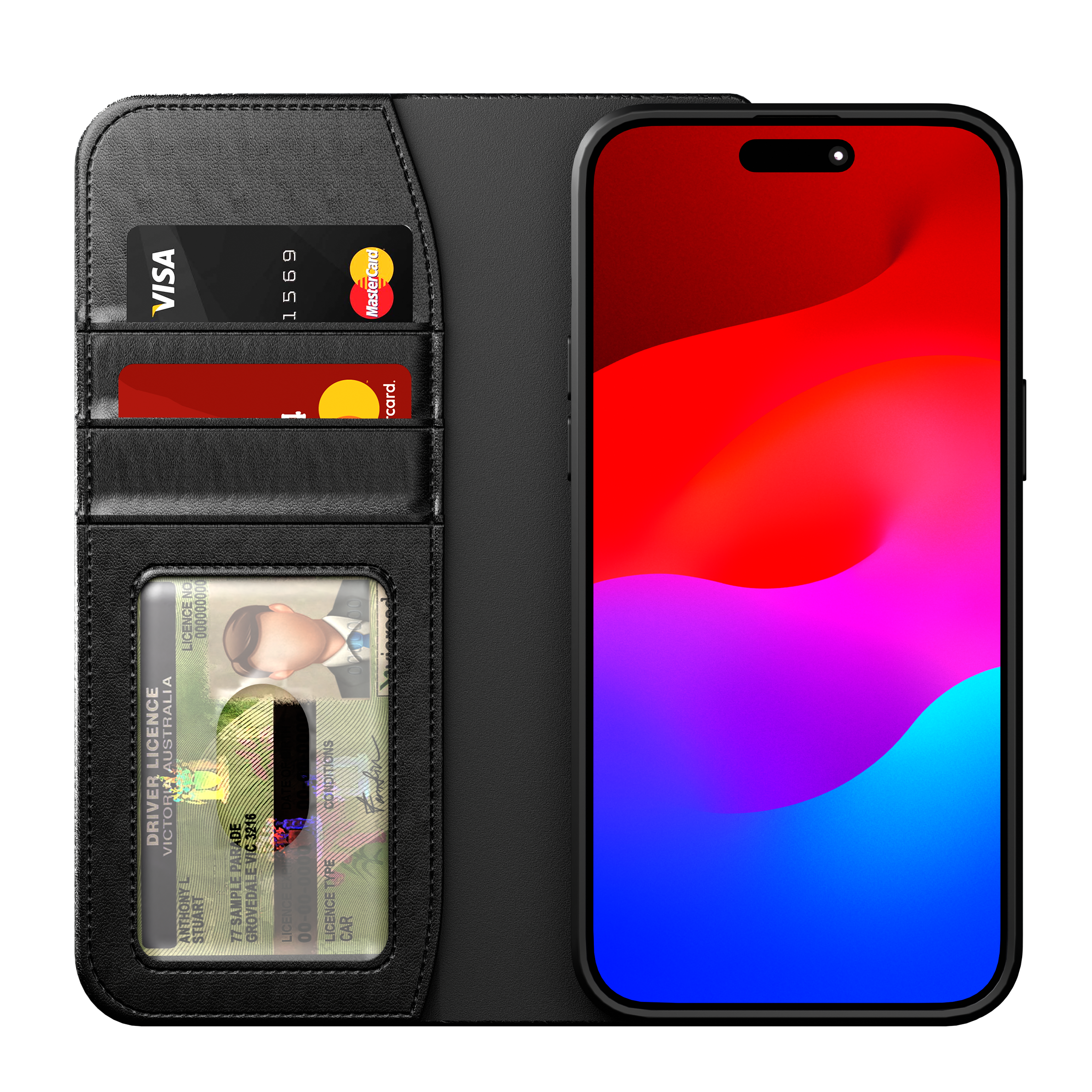 iPhone 15 Pro Max Wallet Case
