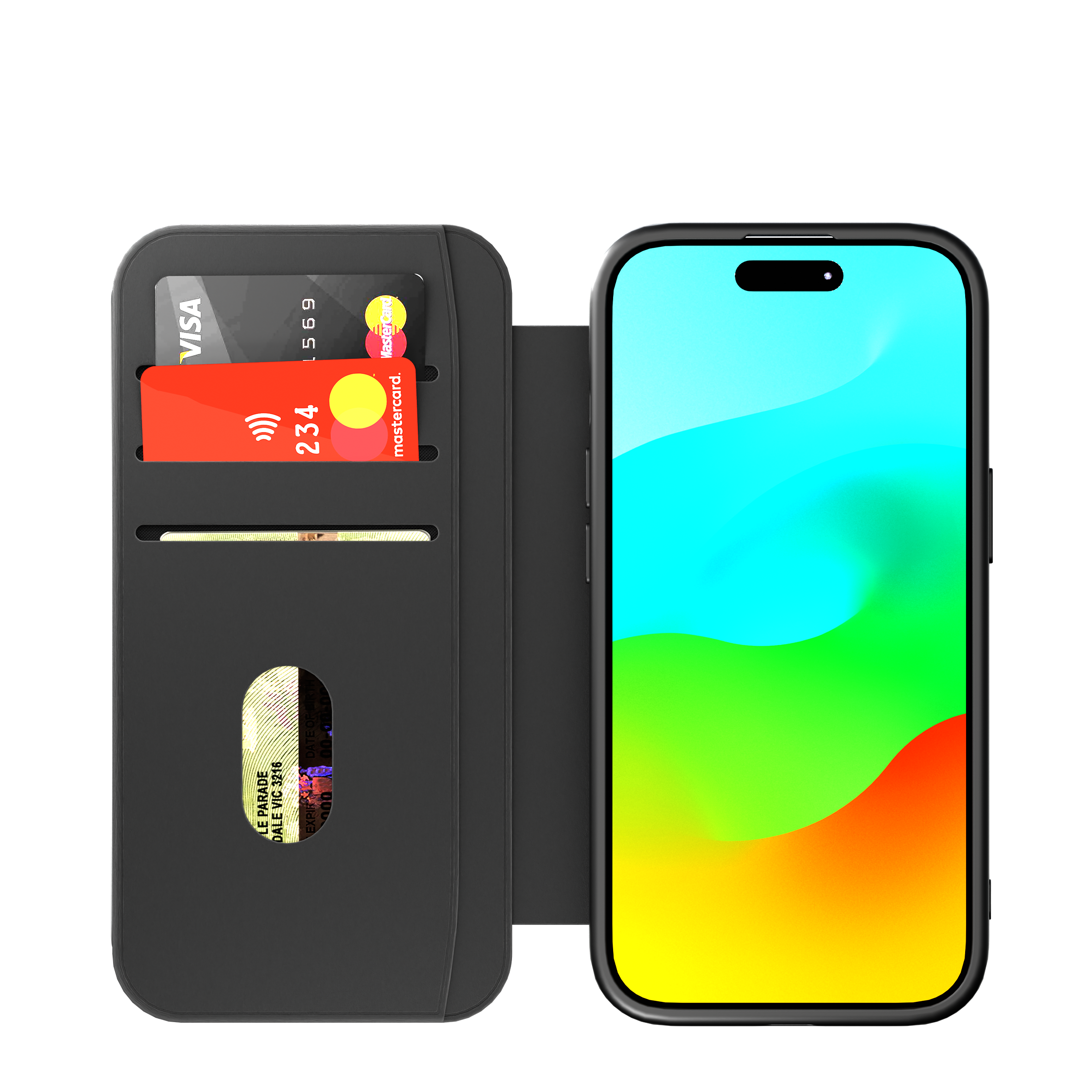 iPhone 15 Magnetic Wallet Case