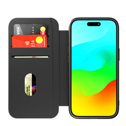 iPhone 15 Plus Magnetic Wallet Case
