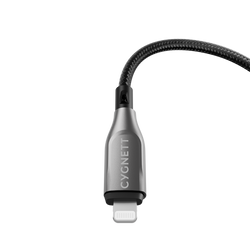 Lightning To USB-C Cable - Black  1m
