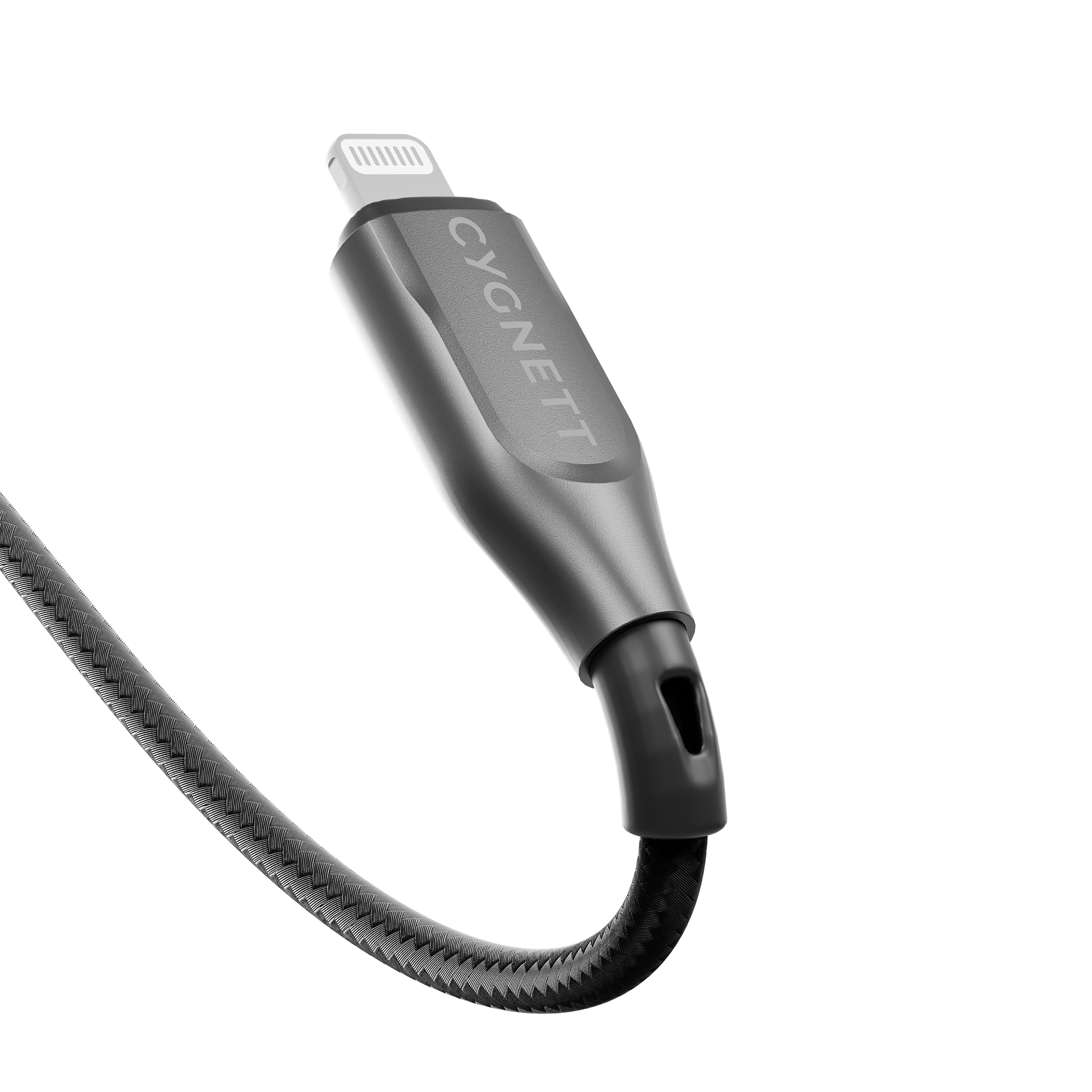 Lightning To USB-C Cable - Black  1m