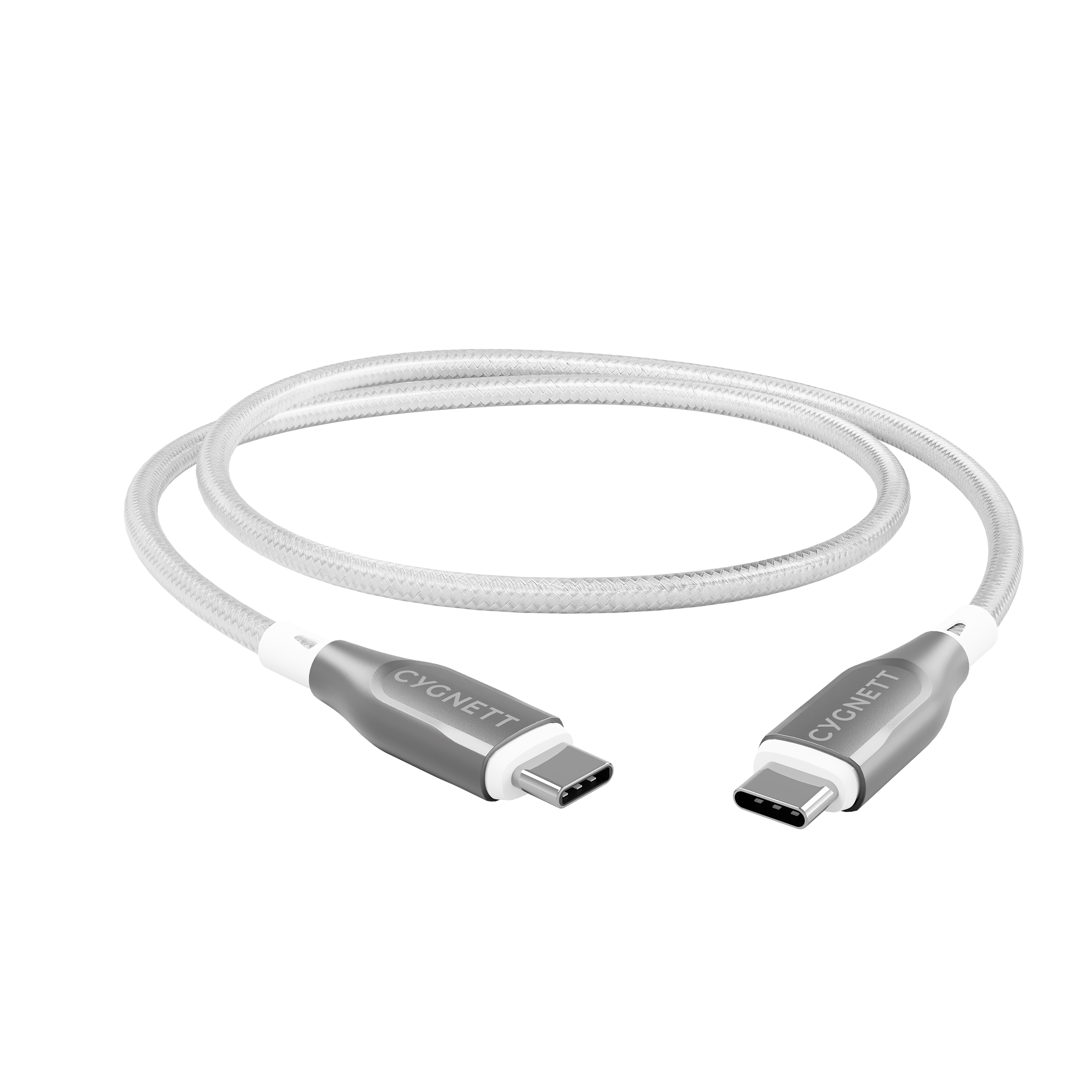 USB-C To USB-C Cable - White 1m