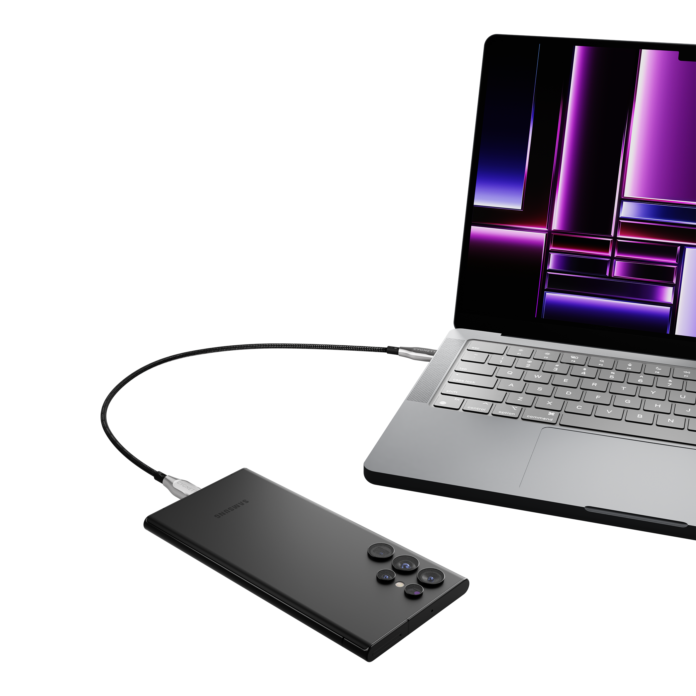 USB-C To USB-C Cable - Black 2m
