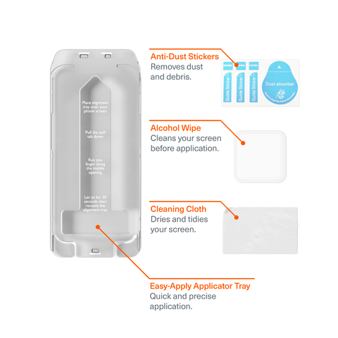 iPhone 15/16 Glass Screen Protector