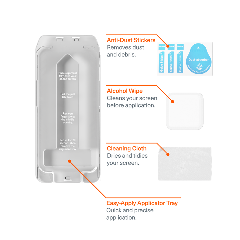 iPhone 15/16 Glare Screen Protector - Cygnett (AU)