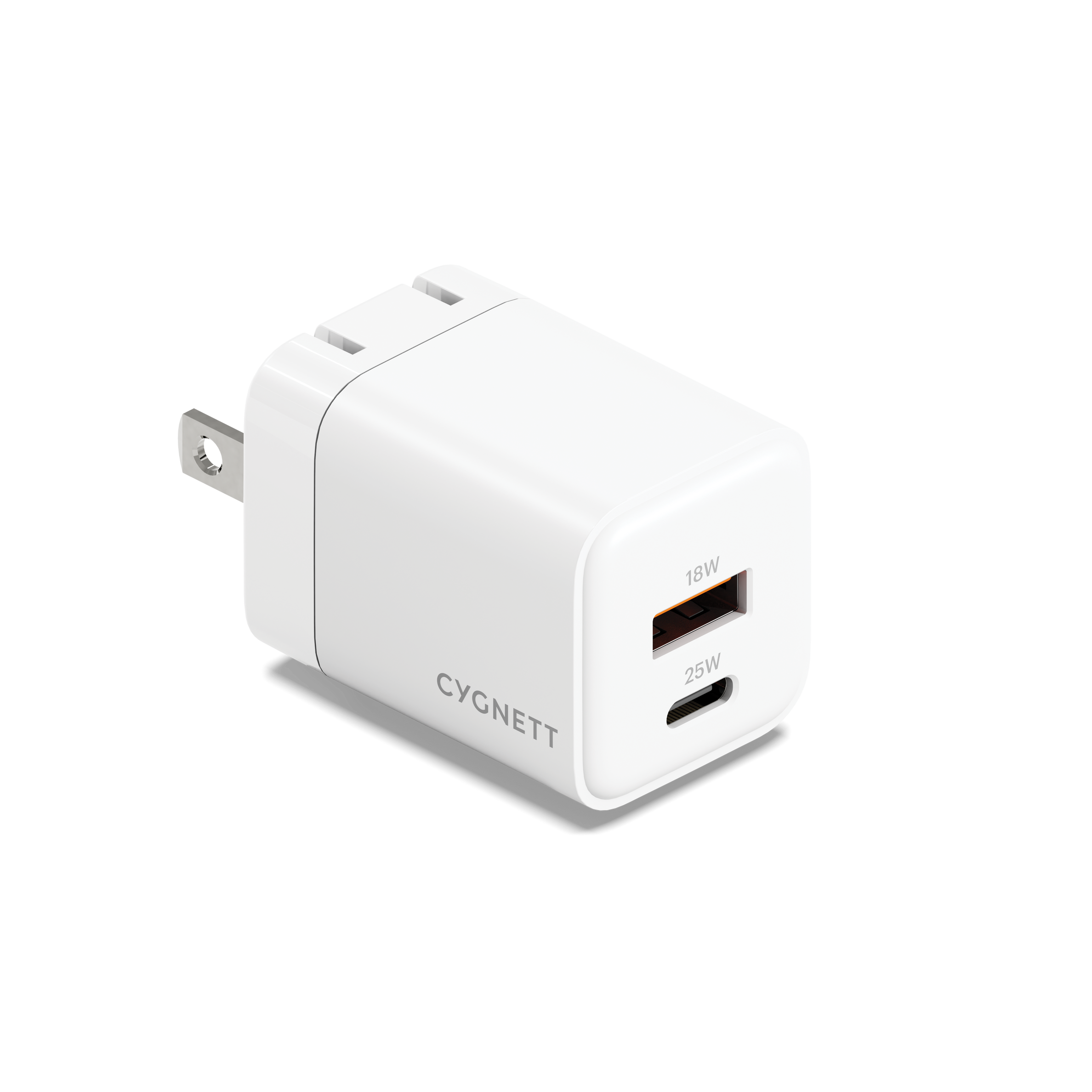 Dual Port GaN Wall Charger 25W
