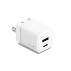 Dual Port GaN Wall Charger 25W