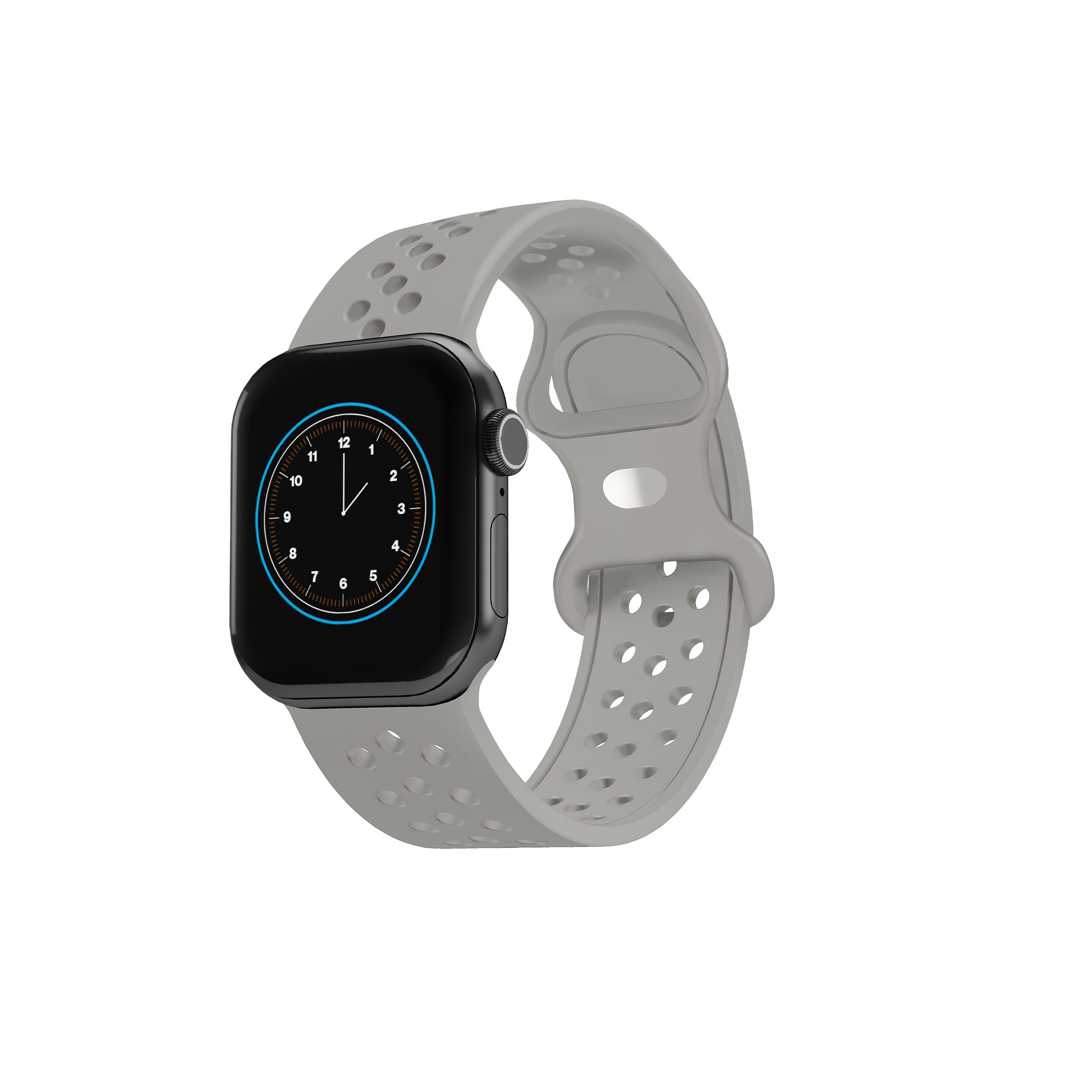 Silicone Sports Bands for Watch Series 3/4/5/6/7/8/9/10/SE (42/44/45/46mm & Ultra/Ultra 2 49mm)
