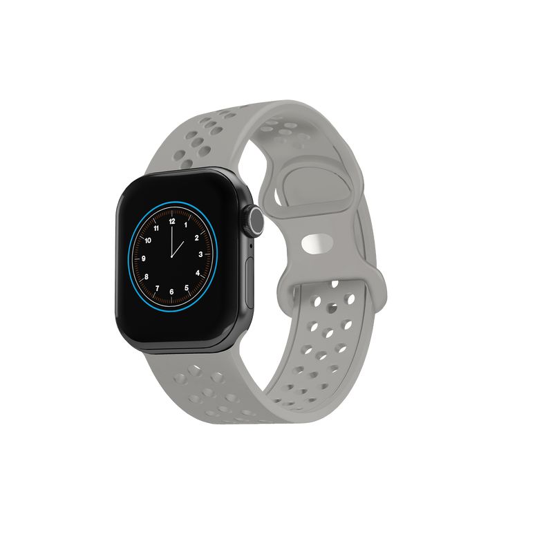 Silicone Sports Bands for Watch Series 3/4/5/6/7/8/9/10/SE (42/44/45/46mm & Ultra/Ultra 2 49mm)
