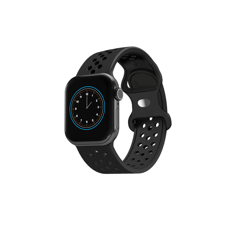 Silicone Sports Bands for Watch Series 3/4/5/6/7/8/9/10/SE (38/40/41/42mm)