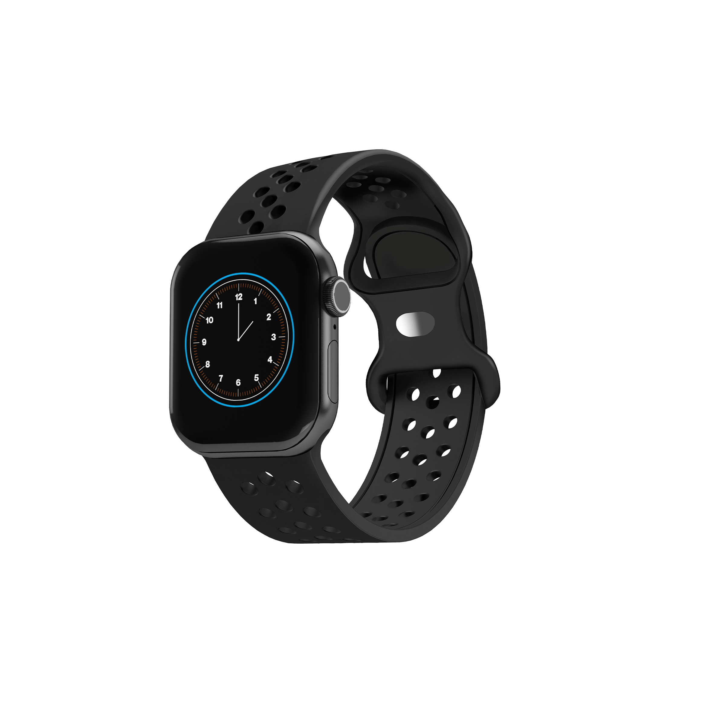 Silicone Sports Bands for Watch Series 3/4/5/6/7/8/9/10/SE (42/44/45/46mm & Ultra/Ultra 2 49mm)