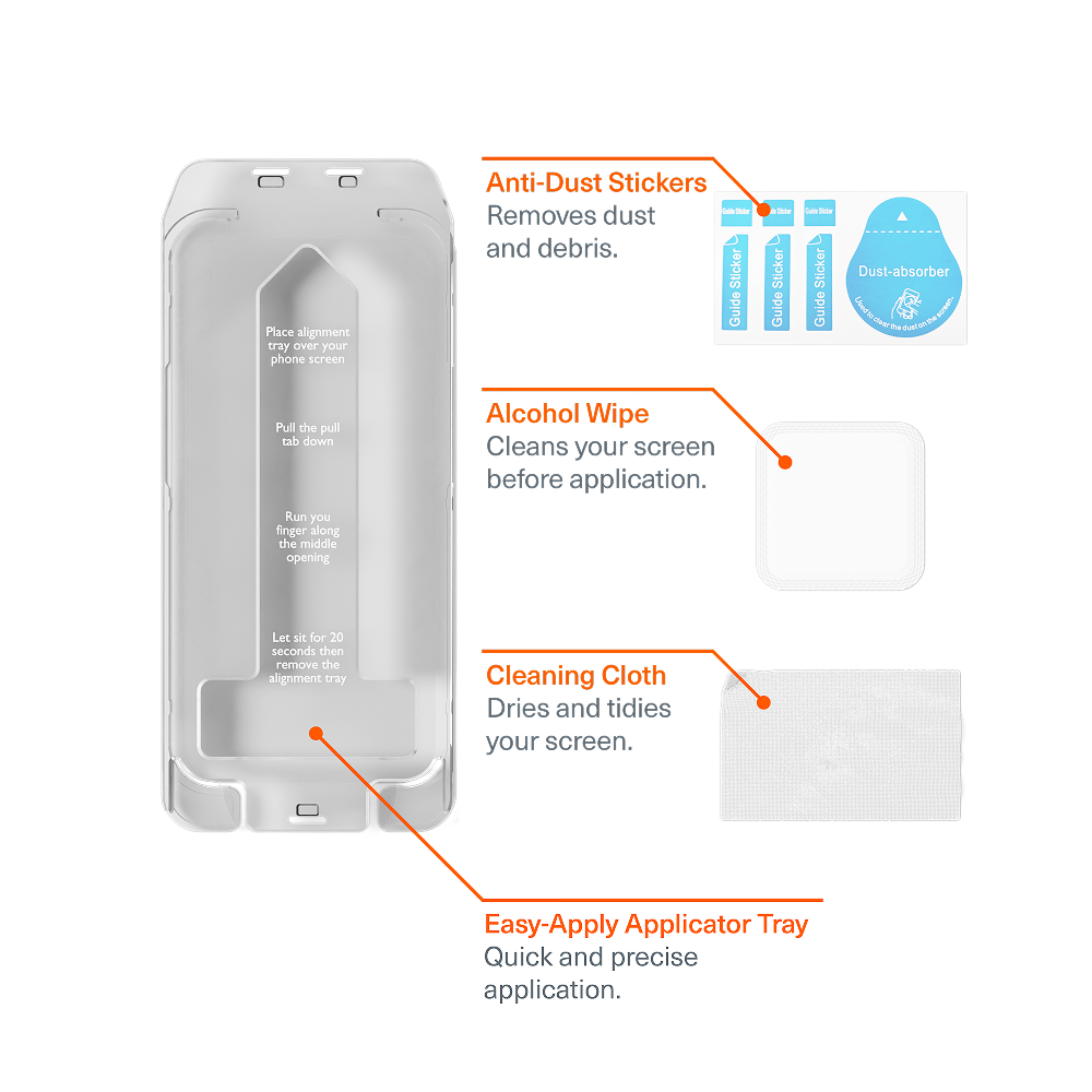 Glass Screen Protector for iPhone 18 Pro / 17 Pro