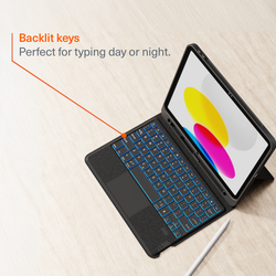 Magnetic Wireless Keyboard Case  For iPad A16 11”