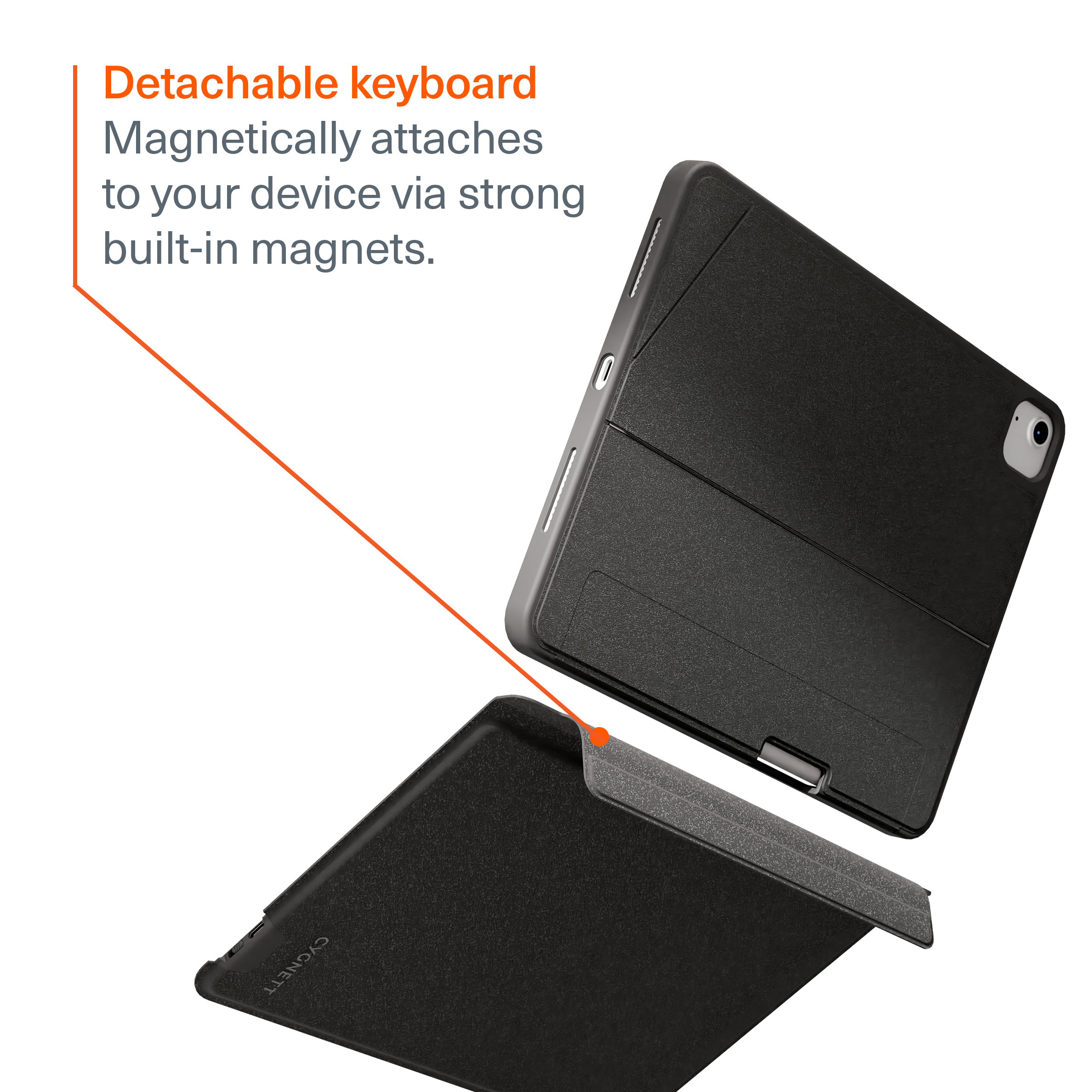 Magnetic Wireless Keyboard Case  For iPad Air M3 13”