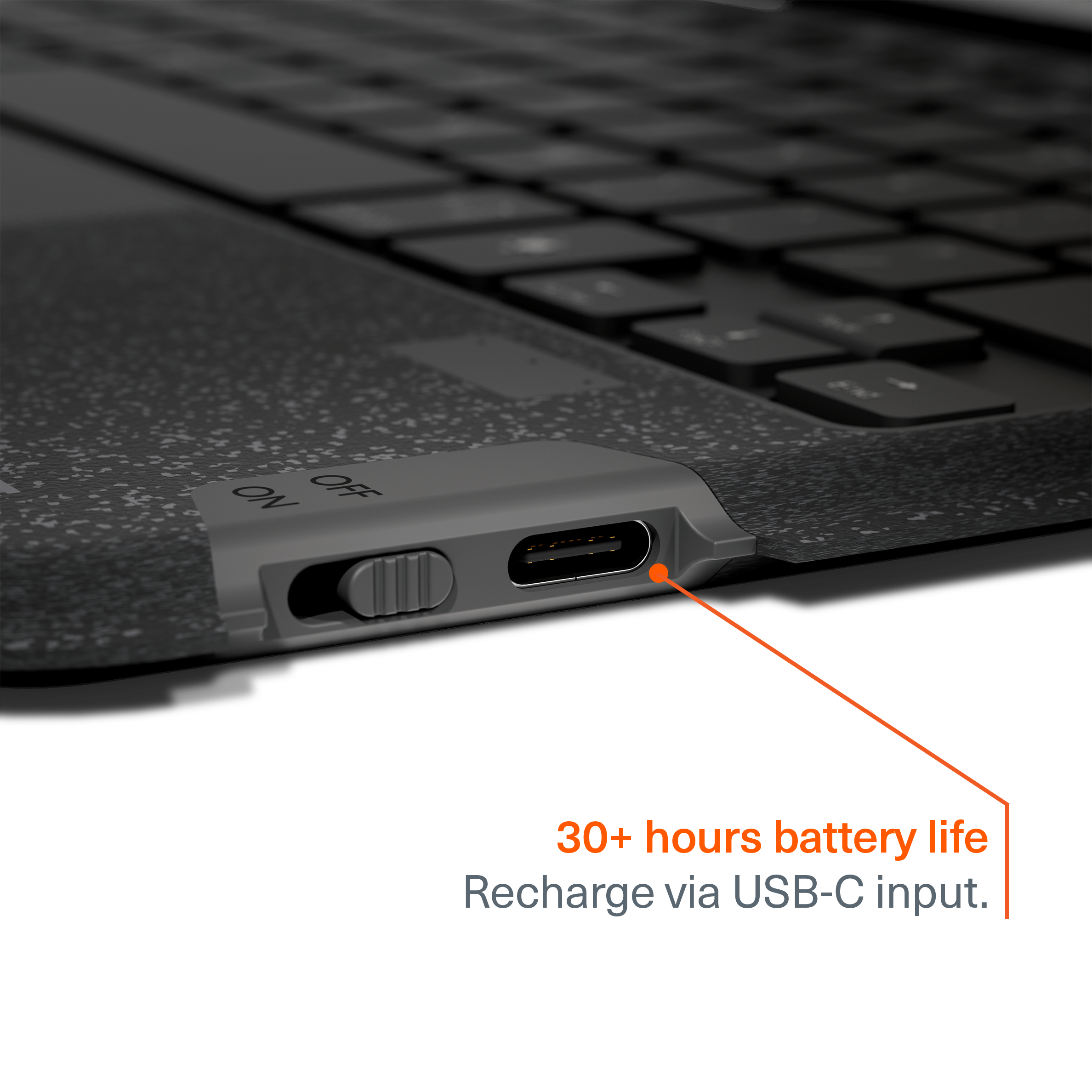 Magnetic Wireless Keyboard Case  For iPad Air M3 13”