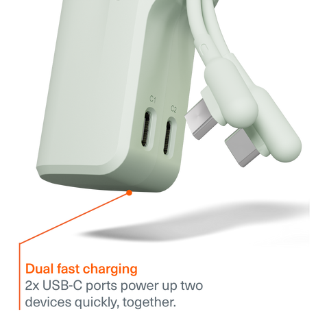 Power Bank 5K + USB-C Cable Combo