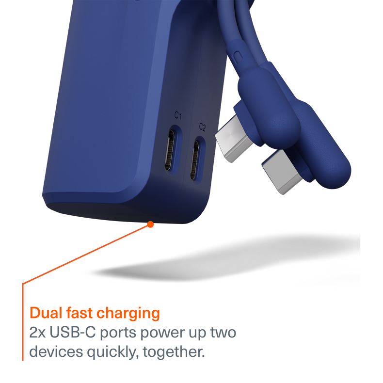 Power Bank 5K + USB-C Cable Combo