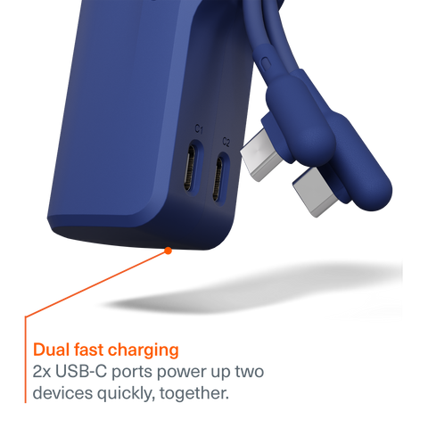 Power Bank 5K + USB-C Cable Combo