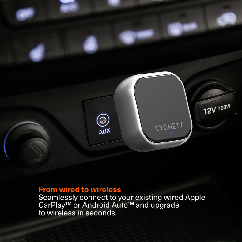 Wireless Apple CarPlay™ & Android Auto™ Adapter