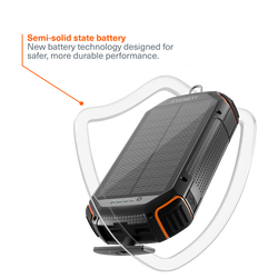 Semi-Solid State Solar Power Bank 20K