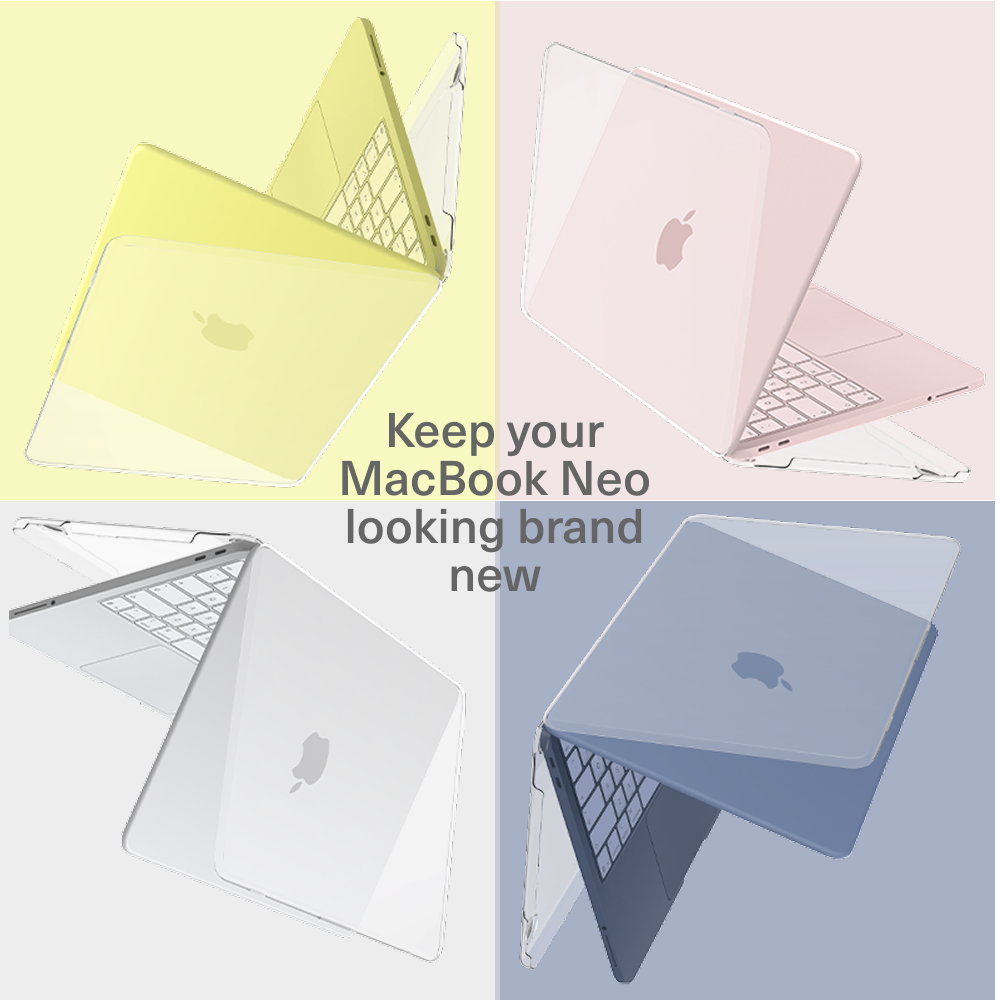 Slim Protective Clear Case For MacBook Neo