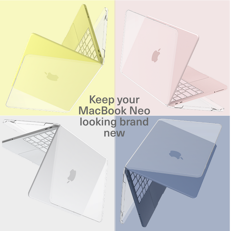 Slim Protective Clear Case For MacBook Neo