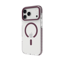 Purple Magnetic Clear Case for iPhone 18 Pro Max / 17 Pro Max