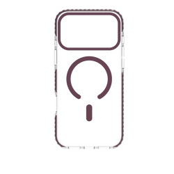 Purple Magnetic Clear Case for iPhone 18 Pro Max / 17 Pro Max