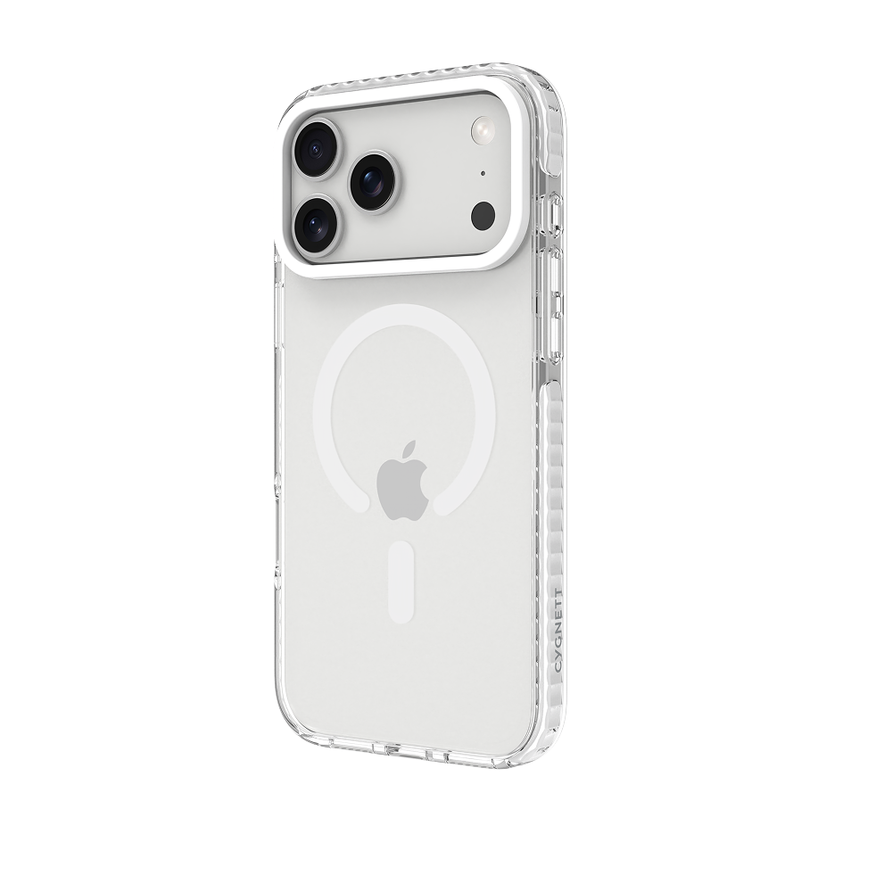 White Magnetic Clear Case for iPhone 18 Pro Max /  17 Pro Max