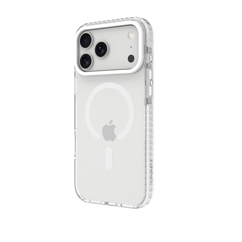 White Magnetic Clear Case for iPhone 18 Pro Max /  17 Pro Max