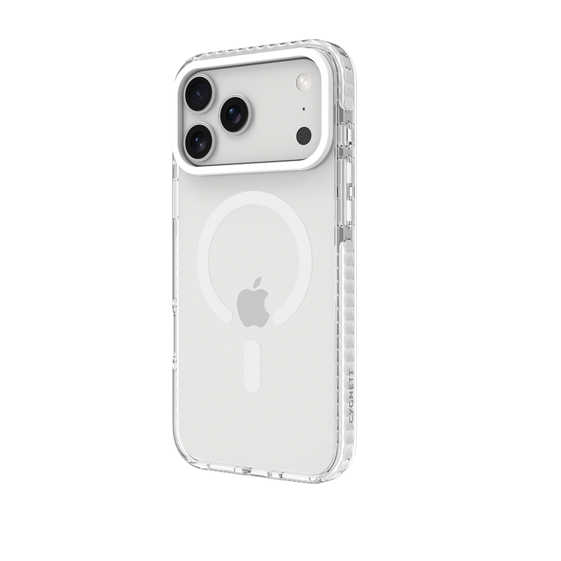 White Magnetic Clear Case for iPhone 18 Pro Max /  17 Pro Max