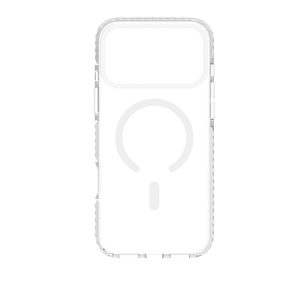 White Magnetic Clear Case for iPhone 18 Pro Max /  17 Pro Max
