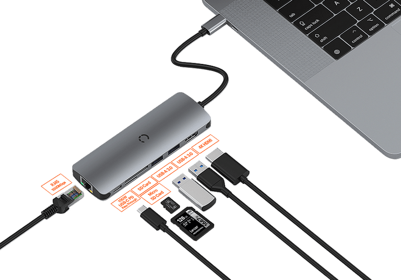 7-in-1 USB-C Hub (Single HDMI)