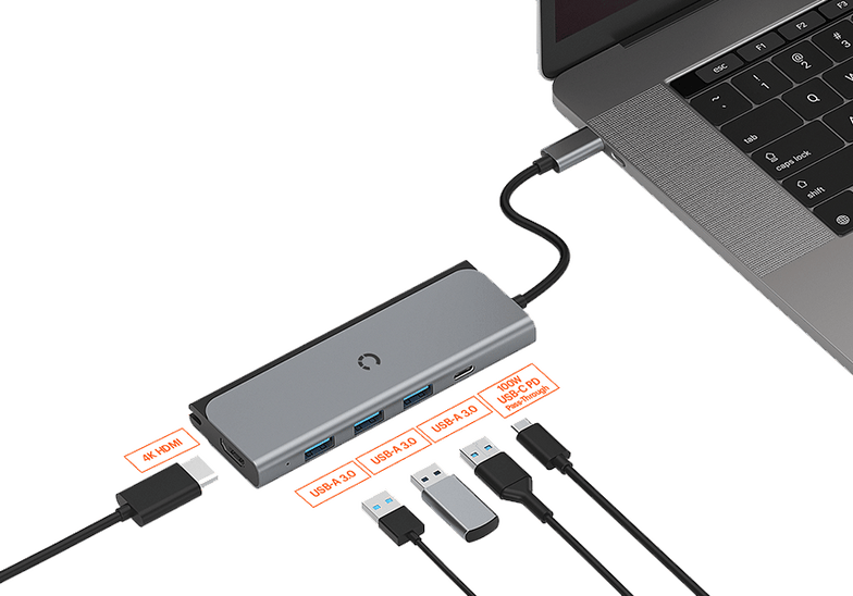 TravelMate USB-C Hub