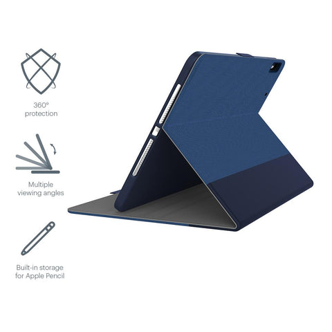 iPad 9.7" Case with Apple Pencil Holder - Navy - Cygnett (AU)