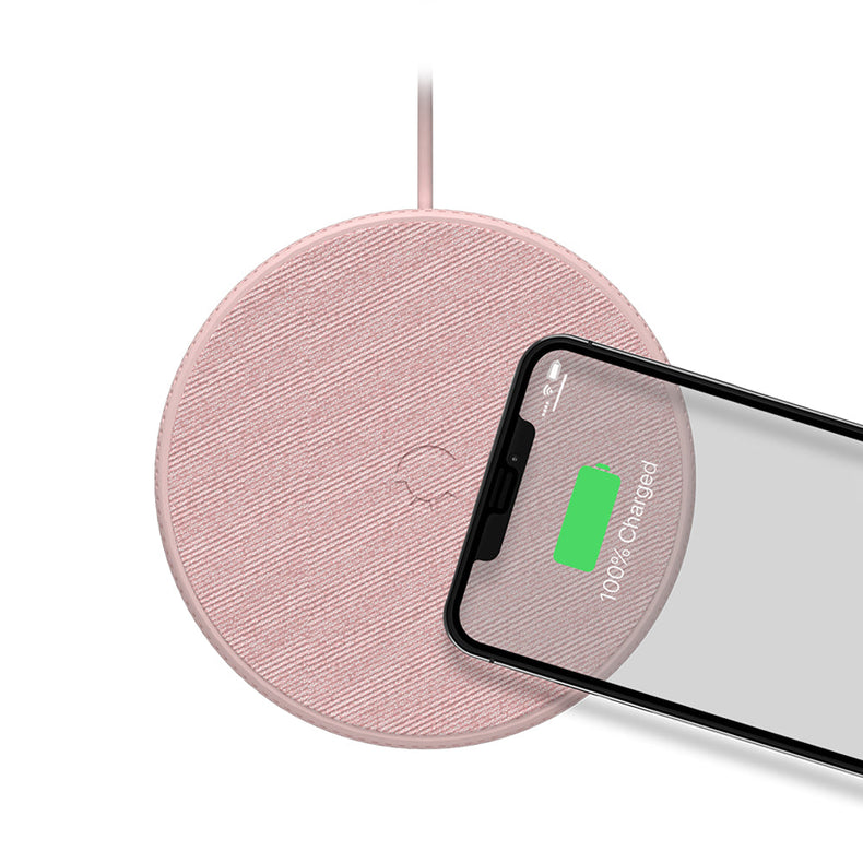 Wireless Desk Phone Charger - Pink - Cygnett (AU)