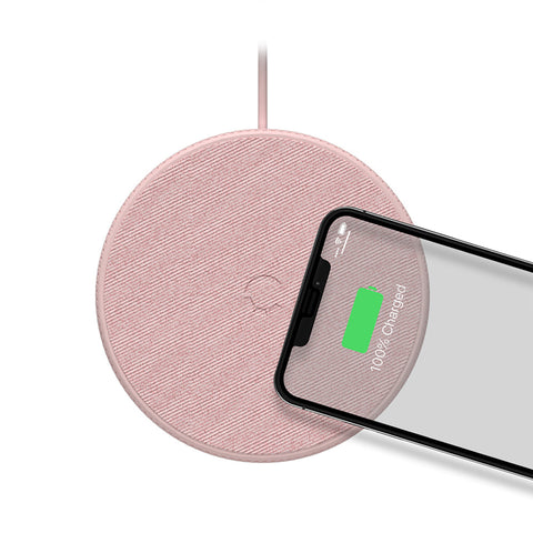 Wireless Desk Phone Charger - Pink - Cygnett (AU)