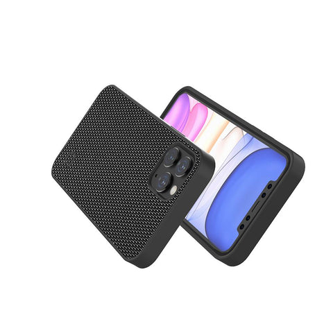 iPhone 12 & 12 Pro Slim Fabric Case - Black - Cygnett (AU)