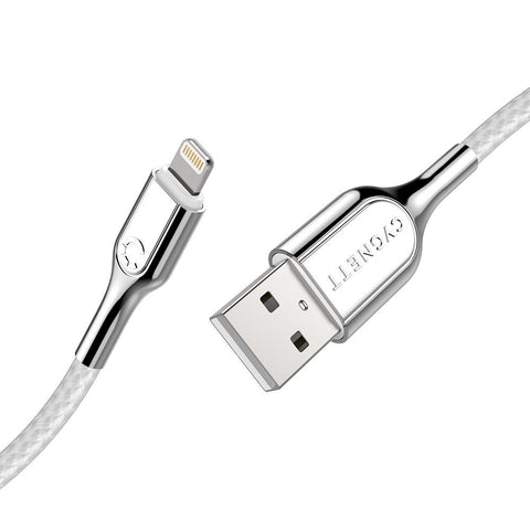 Lightning to USB-A Cable Braided White 1m - Cygnett (AU)