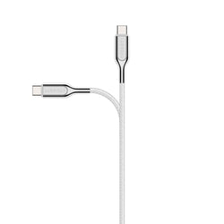 USB-C to USB-C Cable (USB 2.0) Braided White 1m - Cygnett (AU)